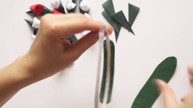 Цветы Канзаши / Flowers Kanzashi / DIY смотреть онлайн