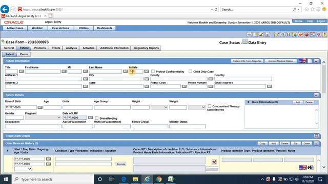 Session 6.1 - Case Processing of Spontaneous Case in Argus Safety смотреть онлайн