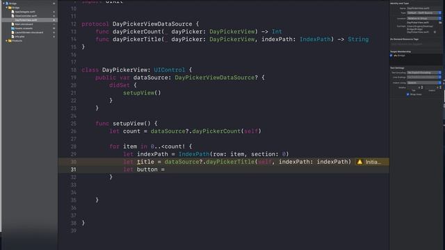 Design patterns в swift с нуля: урок 10 - Bridge (Мост) + Делаем свой UI элемент! смотреть онлайн