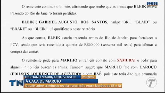 Ações da organização criminosa Primeiro Comando de Vitória eram orquestradas de dentro de presídio смотреть онлайн