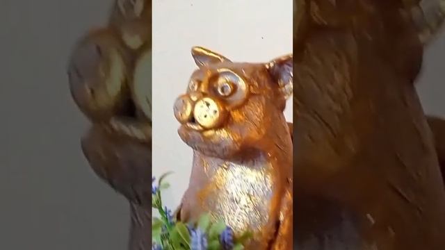 Вазон Кот из пластиковой бутылки #diy #декор #поделки смотреть онлайн