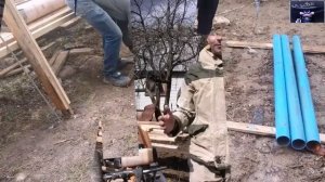 ДОМ ИЗ МОРСКИХ КОНТЕЙНЕРОВ-19 ( Часть-1. Как пристроить крыльцо к дому, что такое свая скольжения)