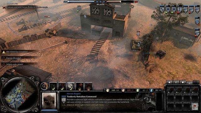 Company of Heroes 2 - The Southern Fronts DLC[Hard] mission 5 Panzer Crossing смотреть онлайн