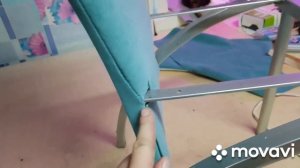 кухонный стул. делаю мягкую спинку.