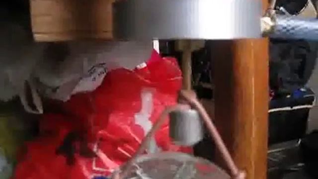 Пневмо цилиндр актуатор на 250 кг   тест 2