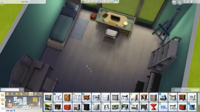 The Sims 4 [Building] ПОДРОСТКОВАЯ КОМНАТА by Kate Lily смотреть онлайн