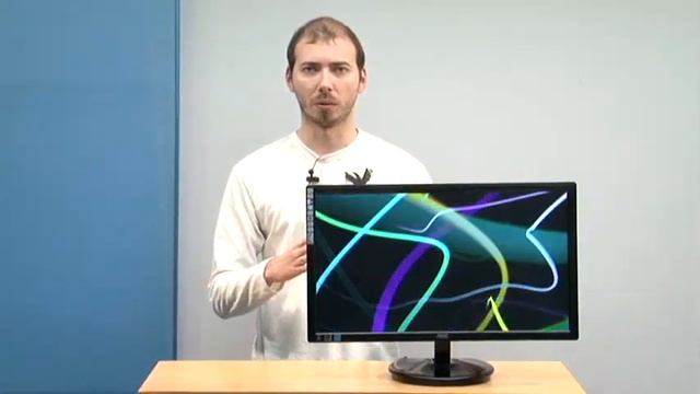 Monitor LED da AOC é fininho e pode ir para a parede смотреть онлайн