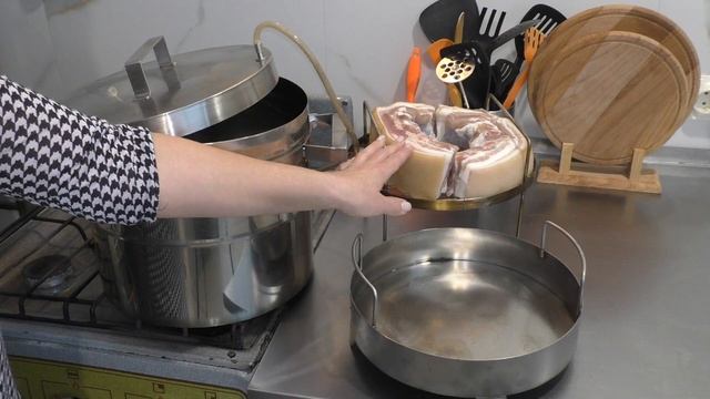 Кастрюлька НЕФОР. Функция № 5. Кастрюлька-коптильня.