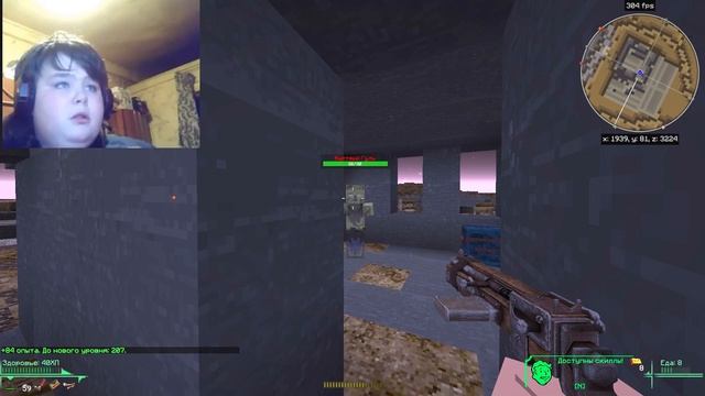 Квадратные пустоши И немного СЮЖЕТА - Fallout в Minecraft смотреть онлайн