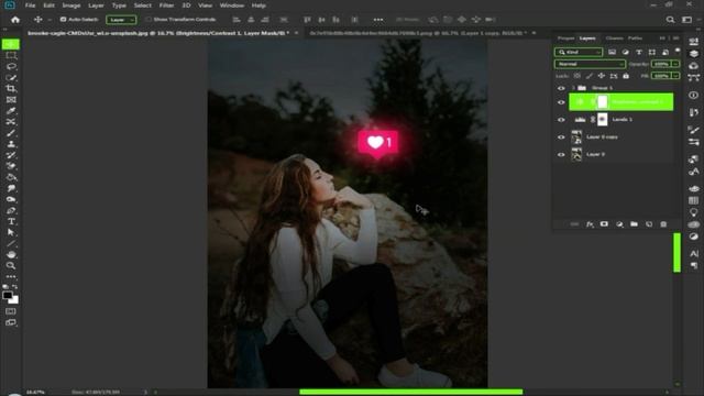 Glow Effect - Photoshop Tutorial | Easy Glow Effect in Photoshop смотреть онлайн