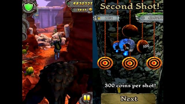 Temple Run 2 Blazing Sands VS Temple Run Brave Android iPad/iOS Gameplay HD смотреть онлайн