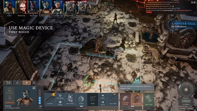 Solasta: Palace of Ice - High Level Gameplay details смотреть онлайн
