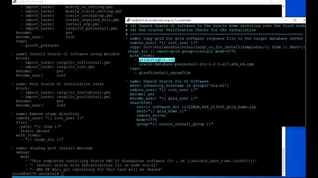 Automate Oracle 21c: Grid Infrastructure for a Standalone Server смотреть онлайн
