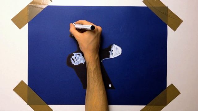 Hahovo Storiz Youtuber Logo Fan Art Drawing | How To Draw With White Marker Crtež смотреть онлайн