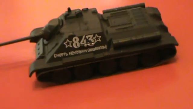 Масштабная модель танк СУ-85 . Серия Танки СССР .Обзор . смотреть онлайн