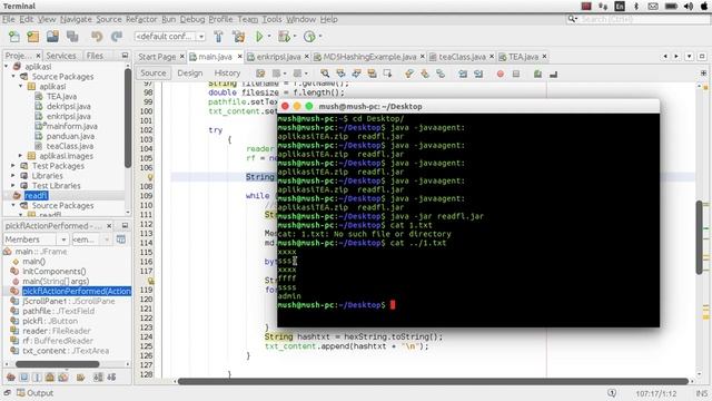 Compile Java Program in Ubuntu (String from .txt file to MD5 hash) смотреть онлайн