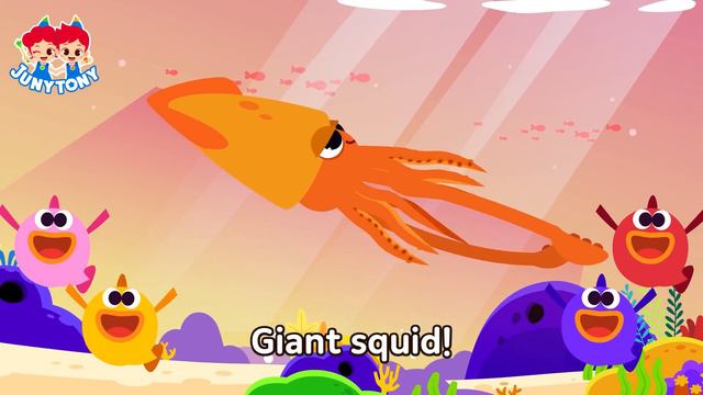 Let's Go To The Sea!🌊 | Sea Animal, Shark Song + More Kids Songs | JunyTony смотреть онлайн