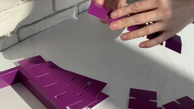 Как собрать коробку под 25 конфет? смотреть онлайн