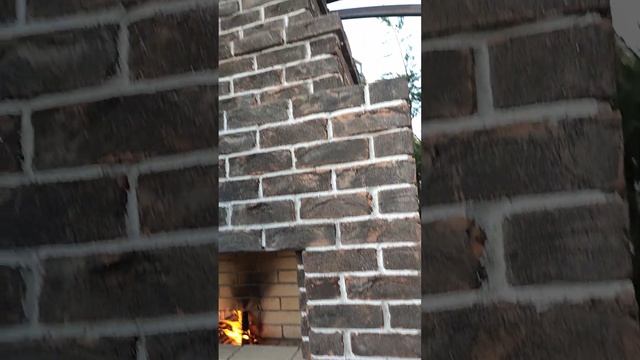 Рабочие моменты печника.Печной комплекс барбекю у моря (Агой,Туапсинский район,ручная формовка).