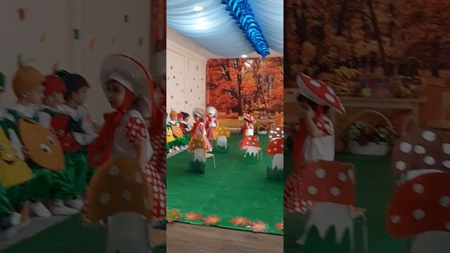 Первый утренник.Танец грибочков смотреть онлайн