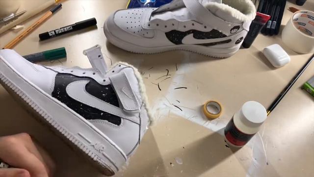 Кастом Nike Air Force Awakens 1! STAR WARS ON SNEAKERS