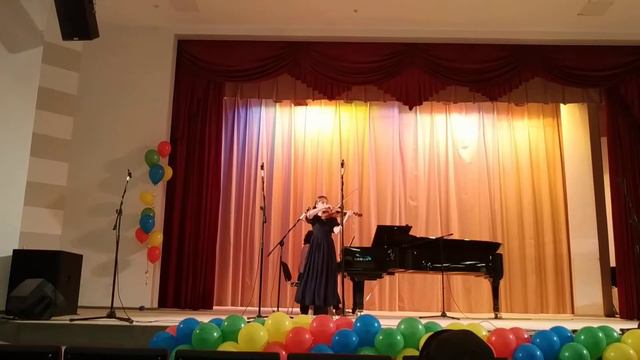 Виноградова Олеся Пабло де Сарасате Интродукция и тарантелла