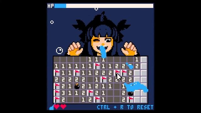 Artemis' Minesweeper (PICO-8 Game) смотреть онлайн