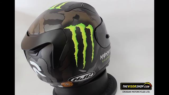 HJC RPHA 11 MONSTER ENERGY HELMET (Camo) смотреть онлайн