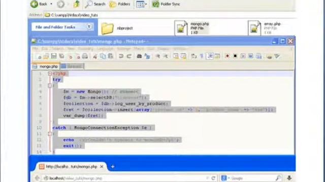 PHP + MongoDB qua video - 2 - Kết nối và insert dữ liệu смотреть онлайн