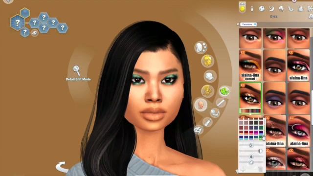 Sims 4 Female Townie Transformation  || #sims4 #urbansim #urbansimmer #sims4ccfind