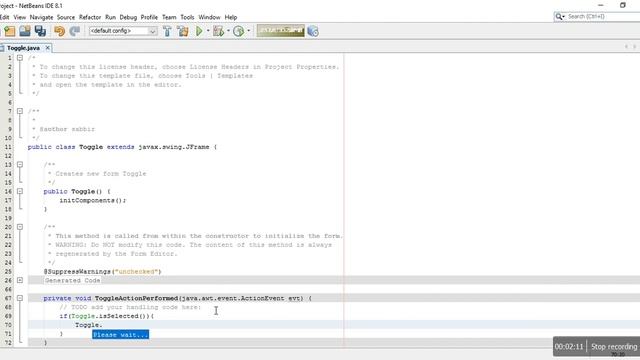 How To Click One Button Do Work Another Button in Java Programing. смотреть онлайн