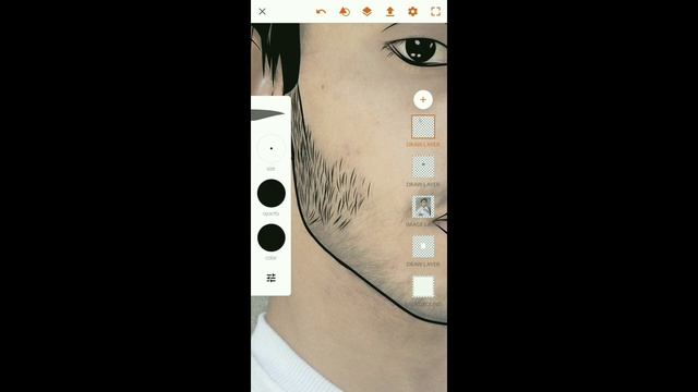 B&W Vector in Adobe Illustrator Draw - Mobile | Digital Art | Time-lapse смотреть онлайн