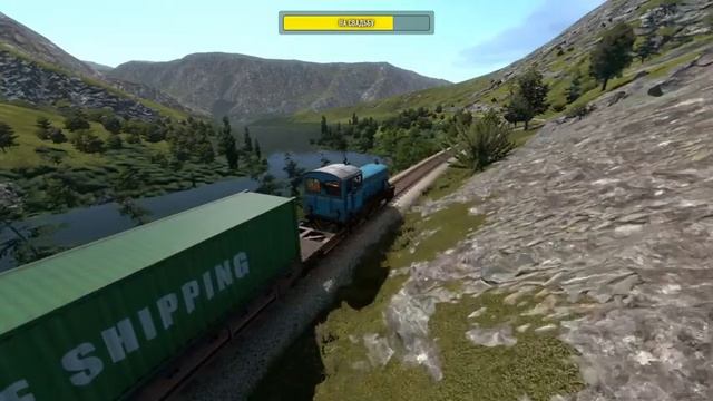 Едем на DM3 в порт - порадуем местных ретро-манёврами // Derail Valley: Simulator (5)