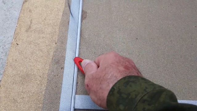 Как заменить москитную сетку смотреть онлайн
