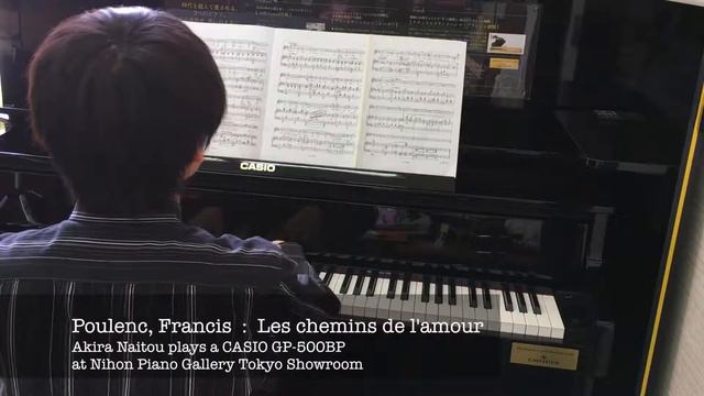CASIO GP-500BP 〜 Poulenc, Francis : Les chemins de l'amour смотреть онлайн