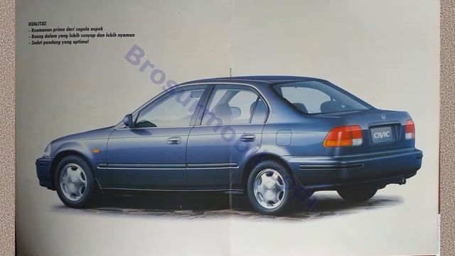 Preview Brosur Honda Civic Ferio 1997 sampai 1999 смотреть онлайн