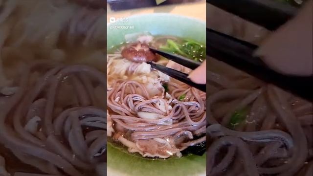 Я обожаю суп с гречневой лапшой