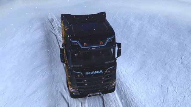 ETS2| Новый трак, новый фон смотреть онлайн