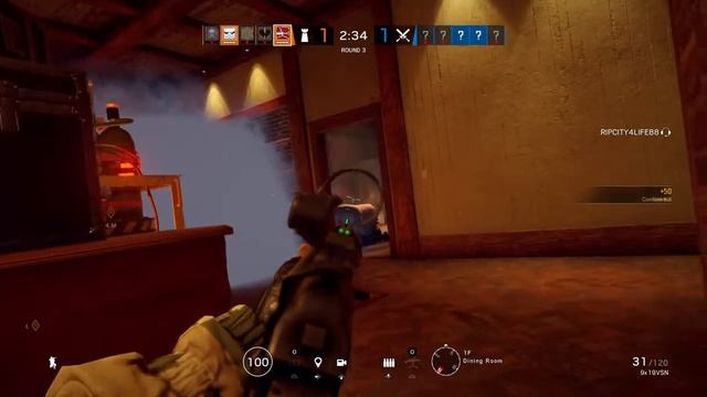 Tom Clancy's Rainbow Six® Siege triple headshot смотреть онлайн
