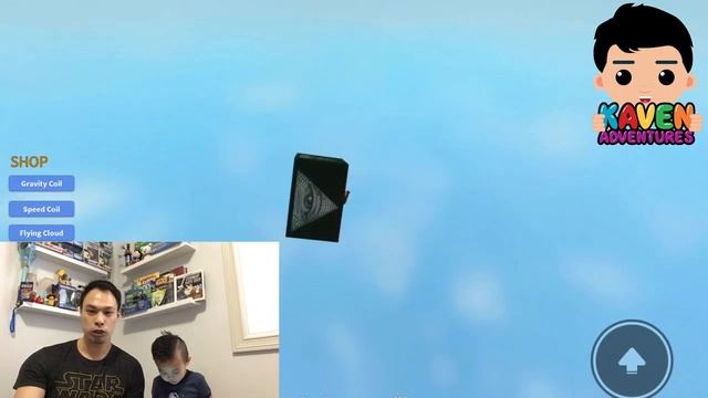 SUPER SLIDE DOWN A RAINBOW IN A BOX!!! with Roblox guy смотреть онлайн
