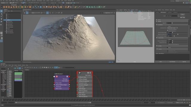 Maya - Displacement Tutorial смотреть онлайн