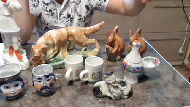 Фарфоровые и фаянсовые изделия купленные за две недели!!! Реальные цены в продаже на аукционе!!! смотреть онлайн
