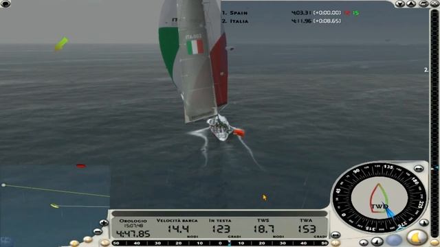 HD Virtual Skipper 5 - Dimostrazione смотреть онлайн