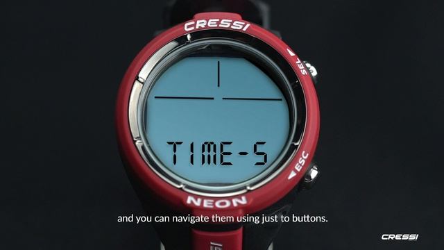 Cressi Neon: A scuba diving/apnea watch-computer, ideal also for other underwater activities смотреть онлайн
