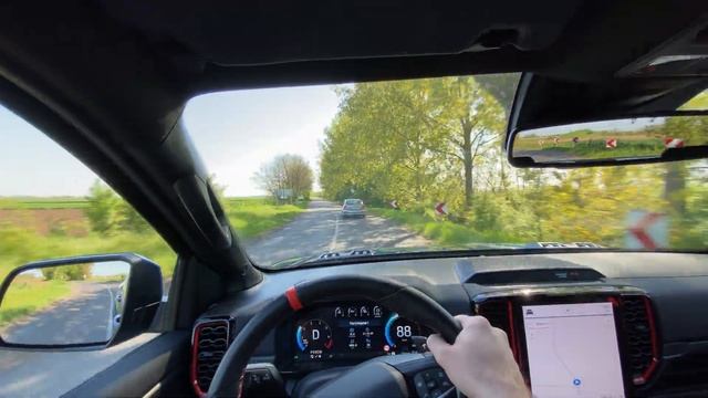 2023 Ford Ranger Raptor V6 Ecoboost POV Test Drive смотреть онлайн