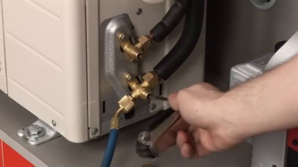 ROTHENBERGER. Урок 8. Заправка кондиционера по манометрическому коллектору