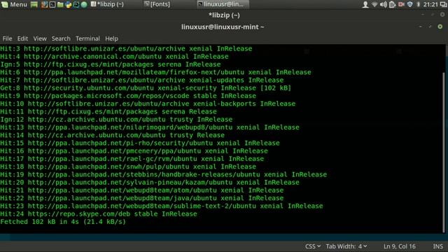 how to install libzip in ubuntu or linux mint or kali linux смотреть онлайн