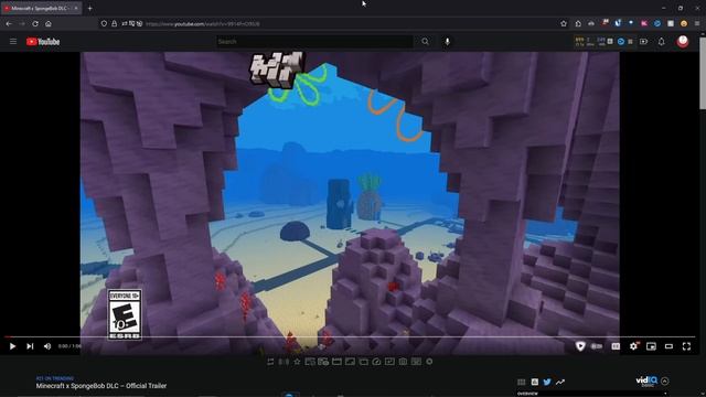 They officially added SpongeBob SquarePants into Minecraft! (Minecraft x SpongeBob DLC) смотреть онлайн