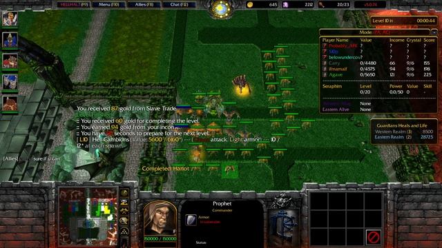 Warcraft 3 Classic HellHalt TD Competitive #65 no sound смотреть онлайн