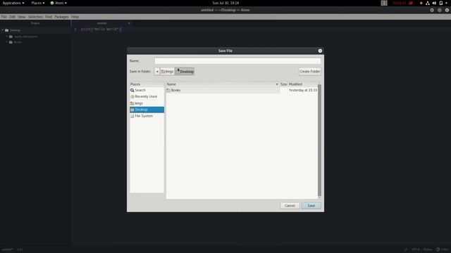 3.How To run a python file through terminal смотреть онлайн